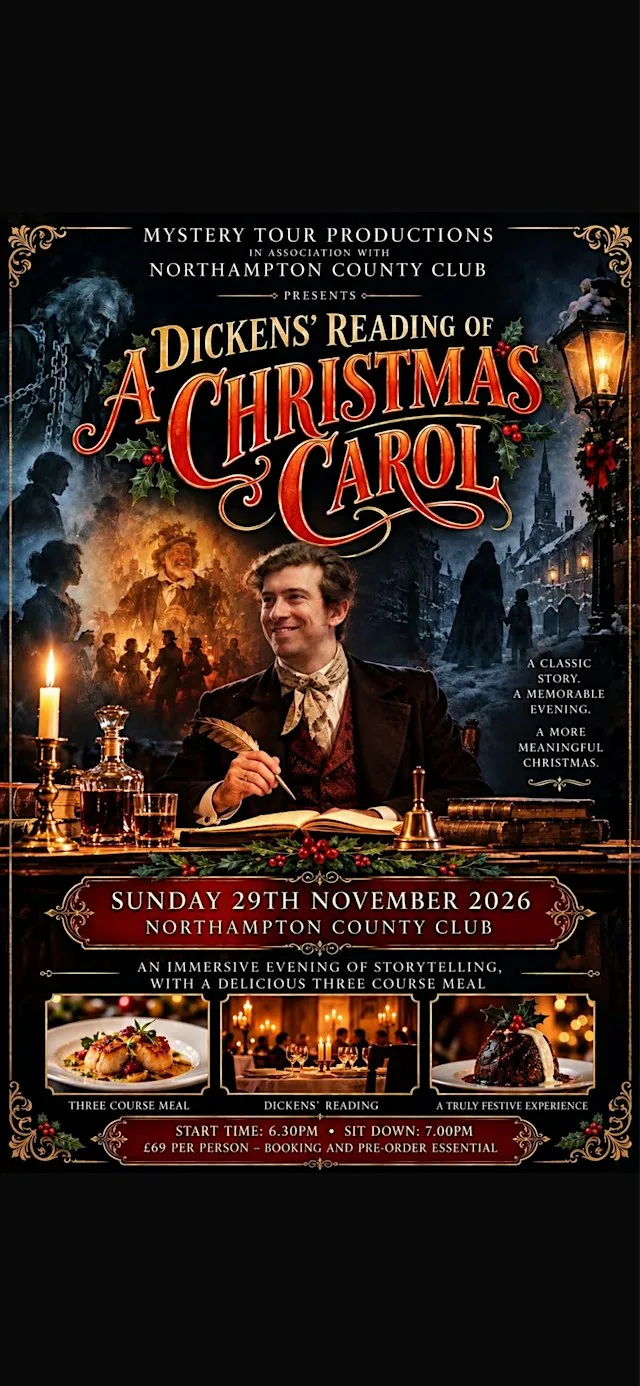 A Christmas Carol - Mystery Tour Productions at Northampton & County Club at Northampton & County Club