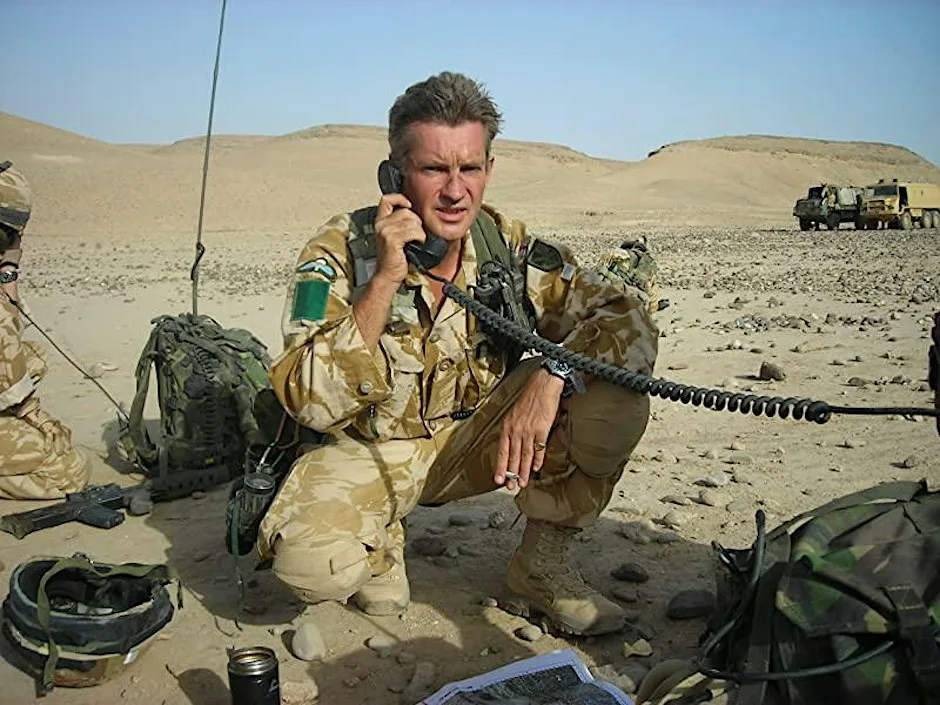 Lt Col Stuart Tootal at Lilley Brook Golf Club