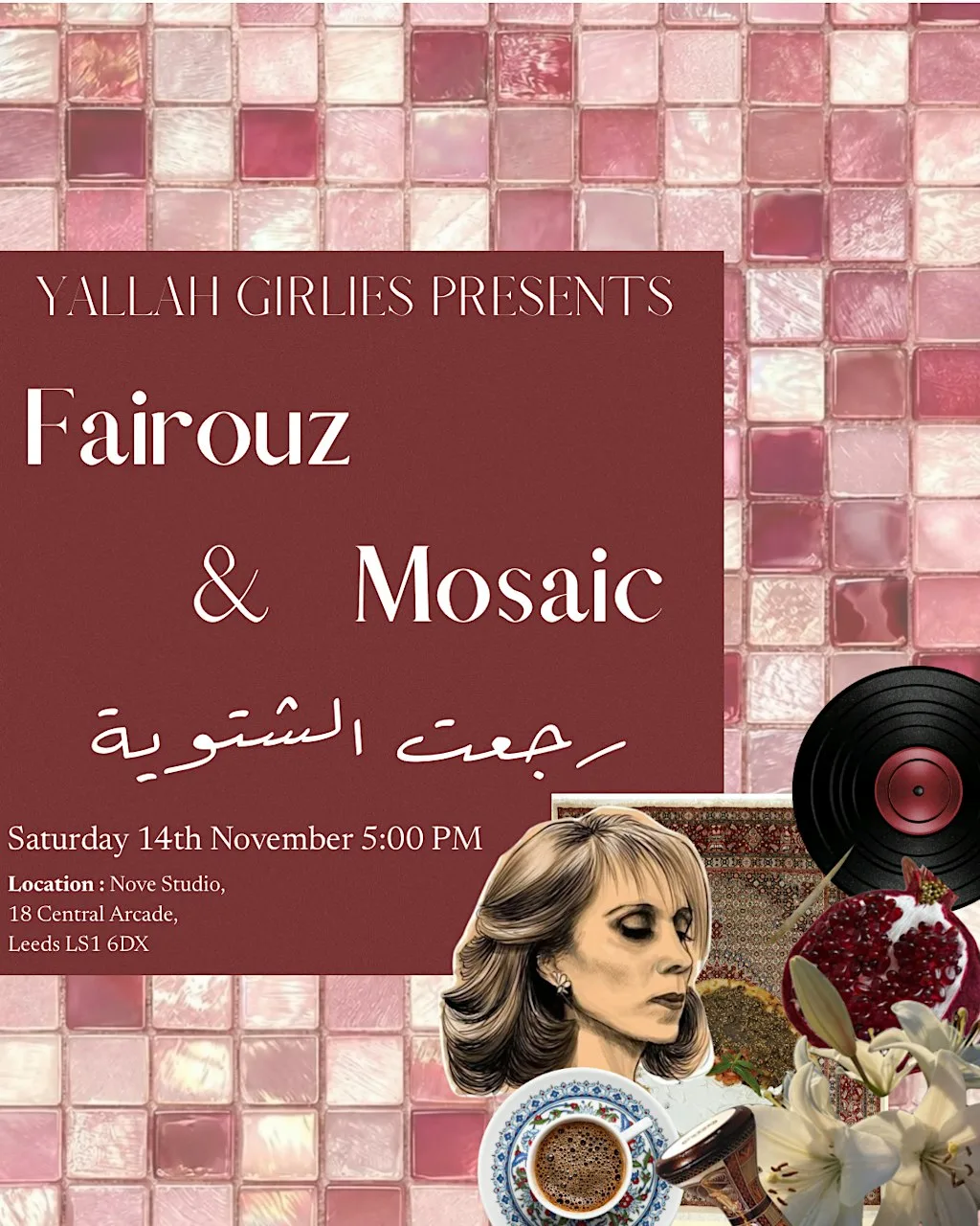 Fairouz & Mosaic at Nove Studio