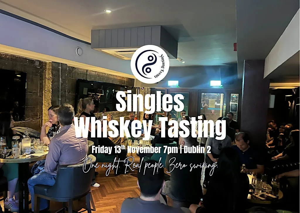 Singles Irish Whiskey Tasting | Age 40+ | Dublin