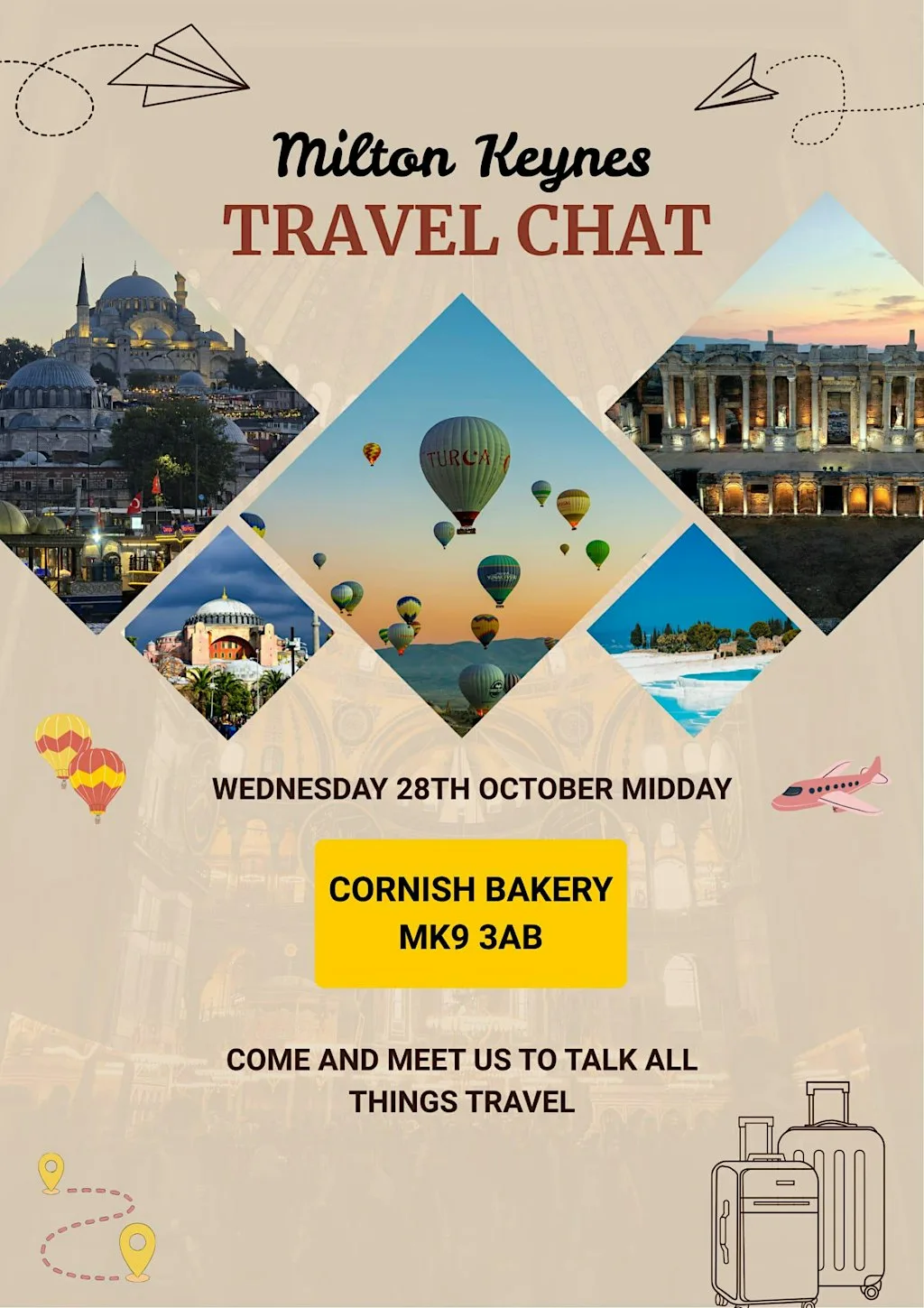 Milton Keynes Travel Coffee Morning