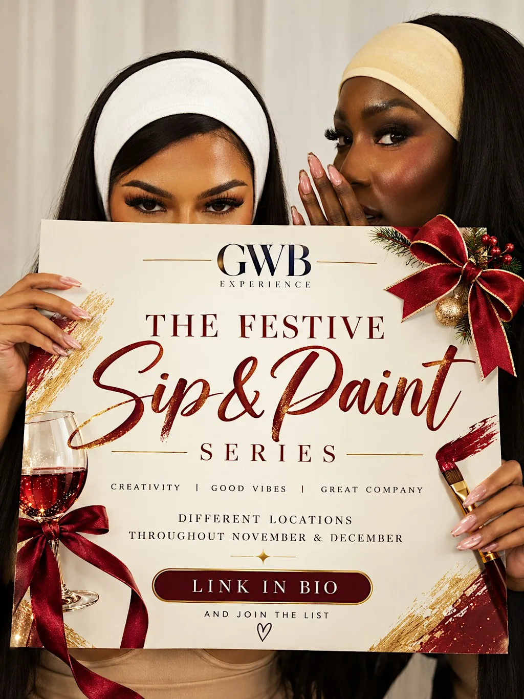 GWB EXPERIENCE: THE FESTIVE SIP & PAINT — GRAVESEND at Là KOD Lounge