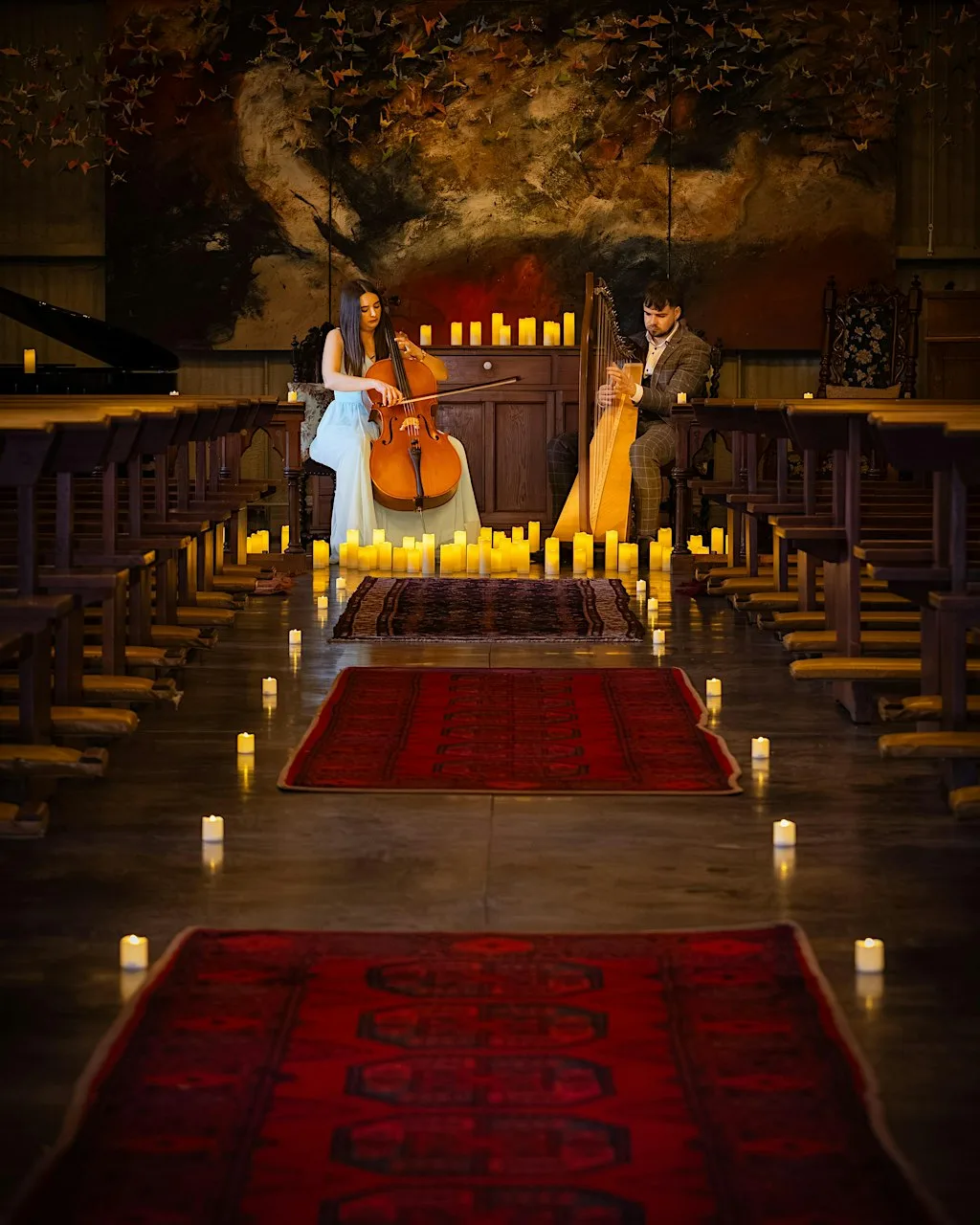 Harpello by Candlelight at Hole in the Wall