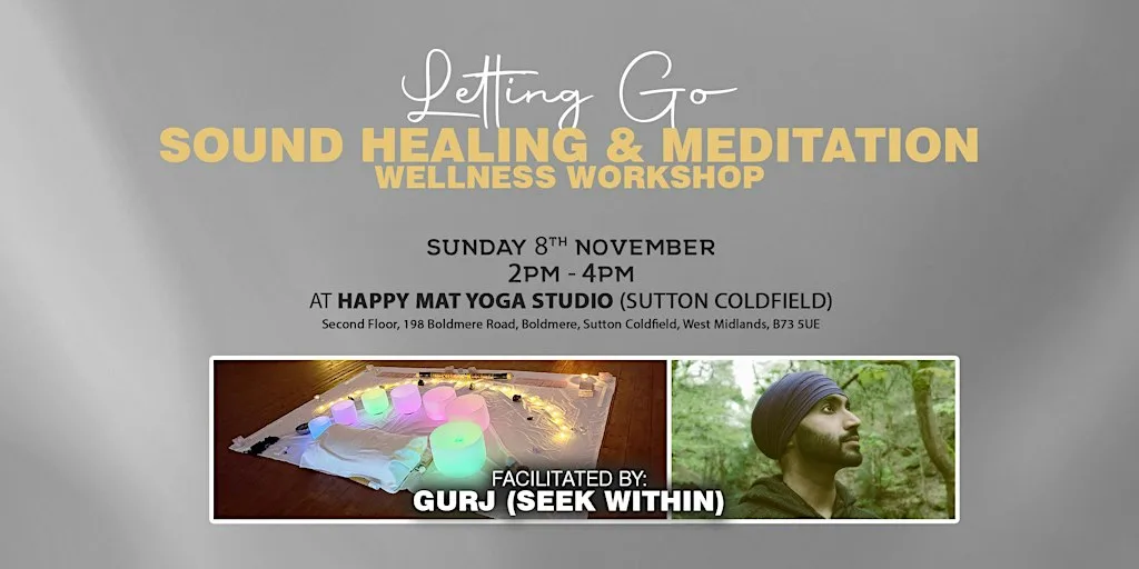 Sound Healing & Meditation | Wellness Workshop "Letting Go" Release & Relax