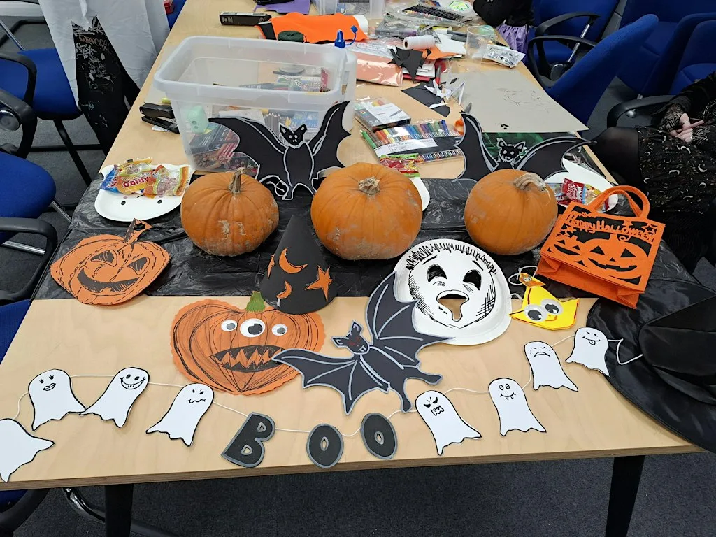 Make your own Halloween decorations for your home at Brantham Village Hall