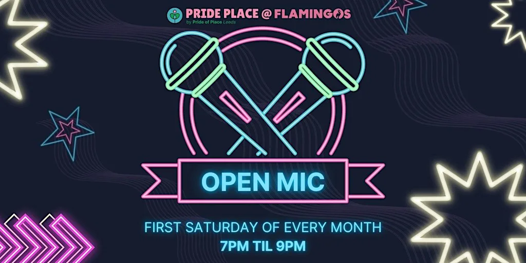 LGBTQIA+ Open Mic at Flamingos Coffee House