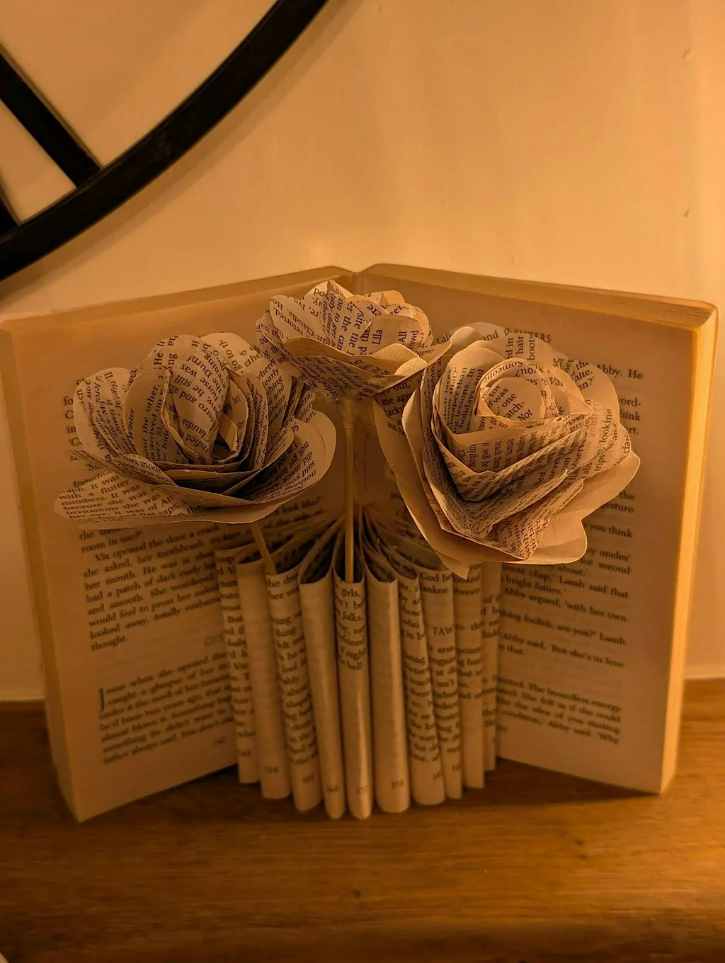 Stress Busting Creative Workshop- Book Folded Decorations
