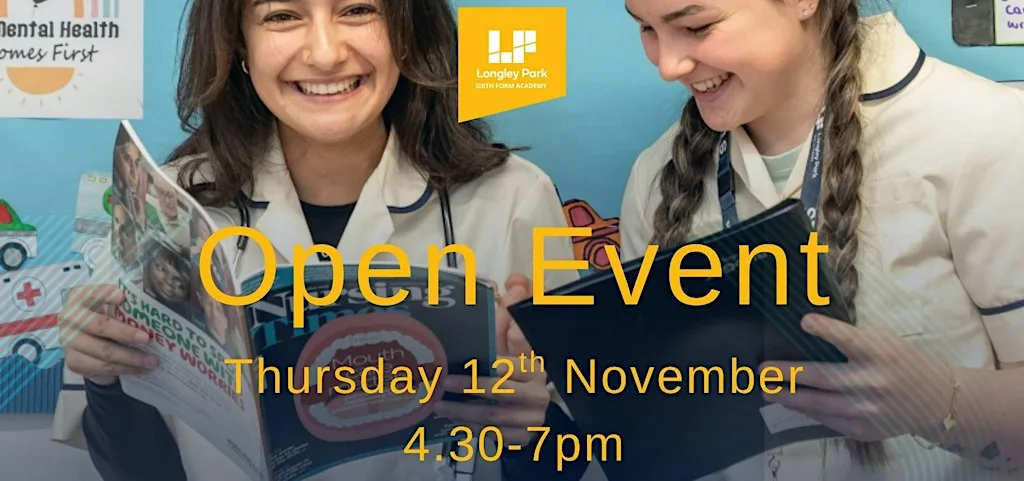 Open Event - 12th November 2026 - 4.30pm - 7pm