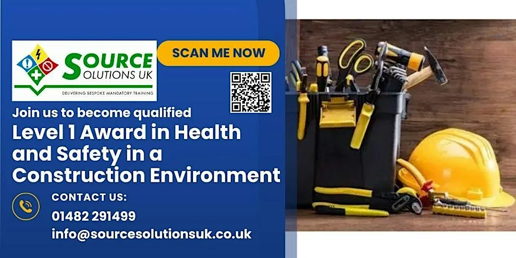 Level 1 H&S in Construction Environment - inc CSCS test & Card - £264 at 433 Hedon Rd