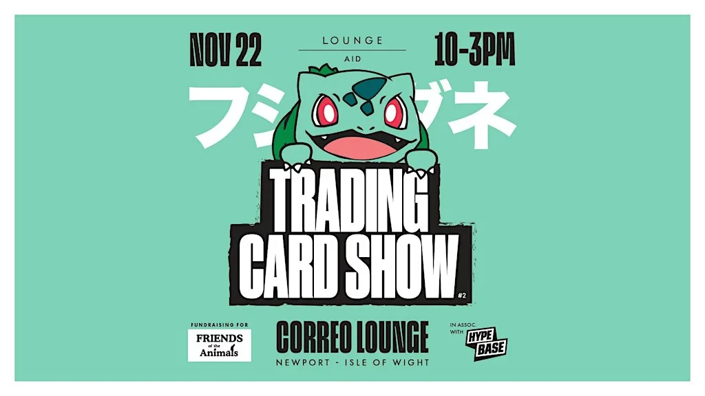 Lounge Aid - Trading Card Show at Correo Lounge