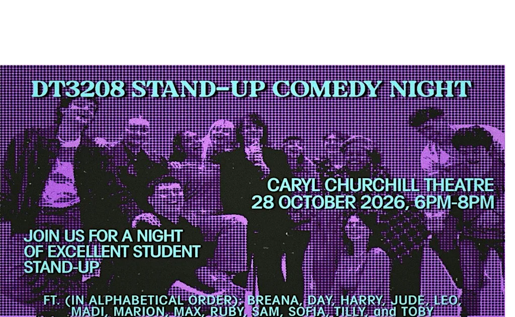 DT3208 Stand-Up Comedy Night at Caryl Churchill Theatre