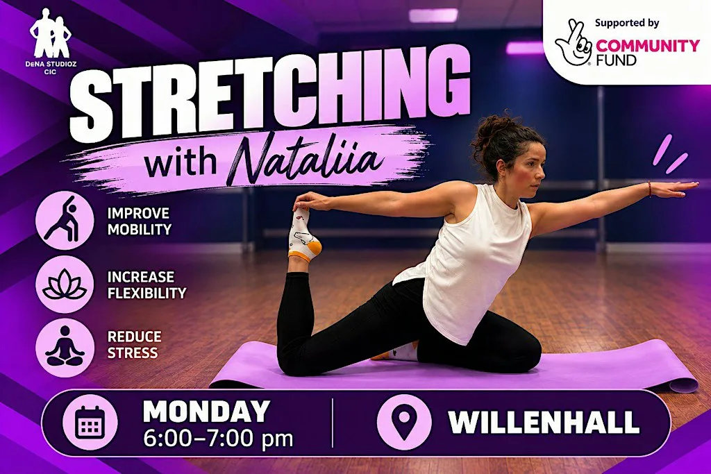 Stretching Classes | Weekly Stretch & Wellbeing Class in Willenhall