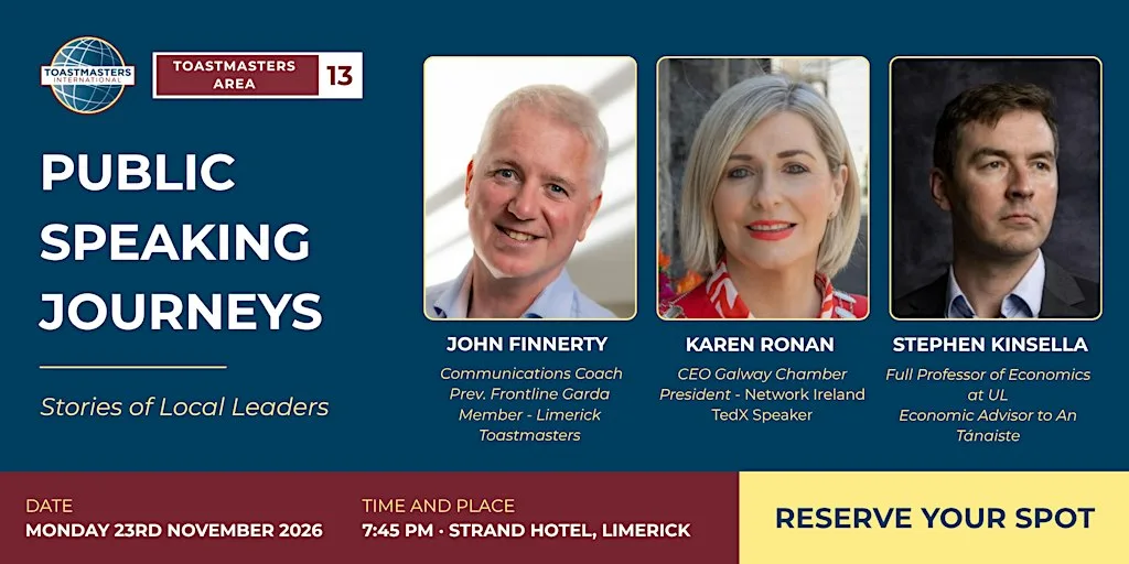 Public Speaking Journeys: Stories of Local leaders
