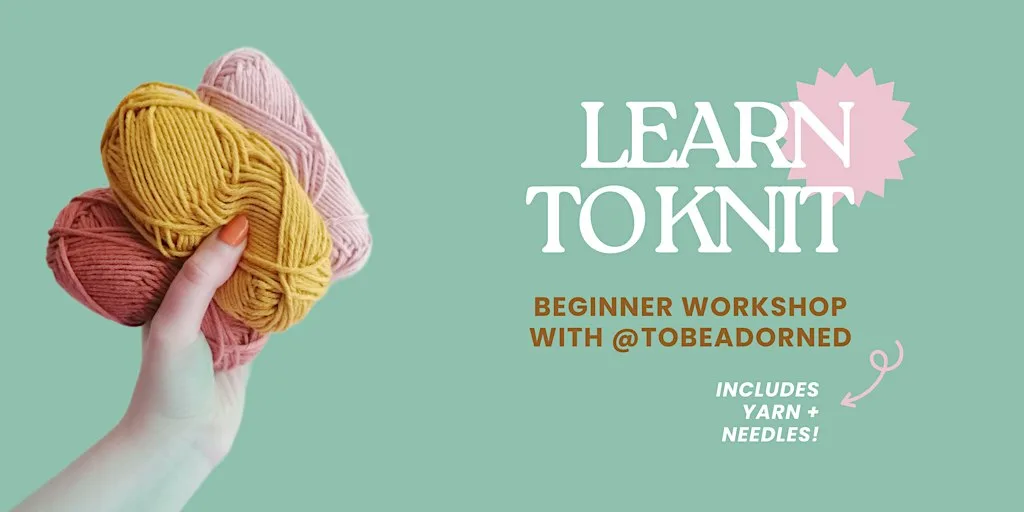 Learn to Knit workshop