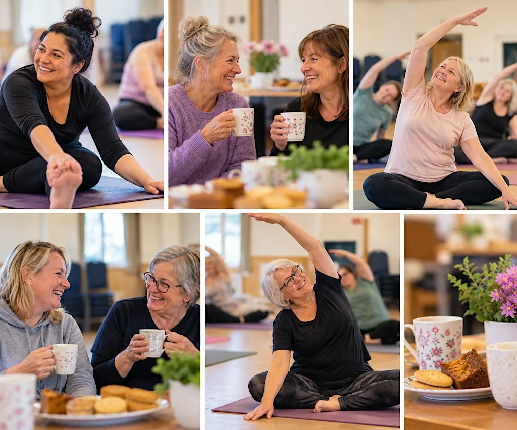 Yoga Social, Craghead at Craghead Village Hall