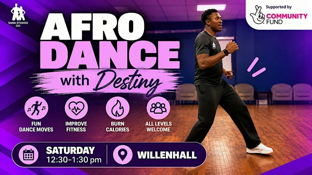 Afro Dance Classes | Weekly Group Afro Dance Class in Willenhall