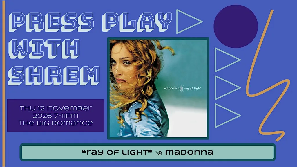 Press Play: Madonna "Ray Of Light"