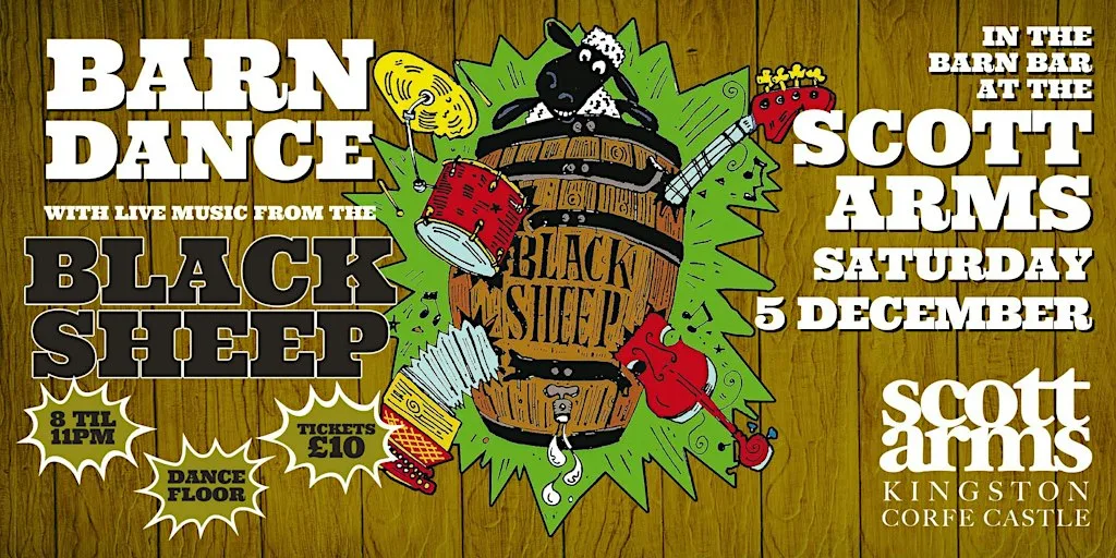 Barn Dance with The Black Sheep @ The Scott Arms, Kingston