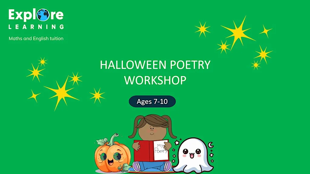Free Halloween Poetry Workshop - Ages 7-10