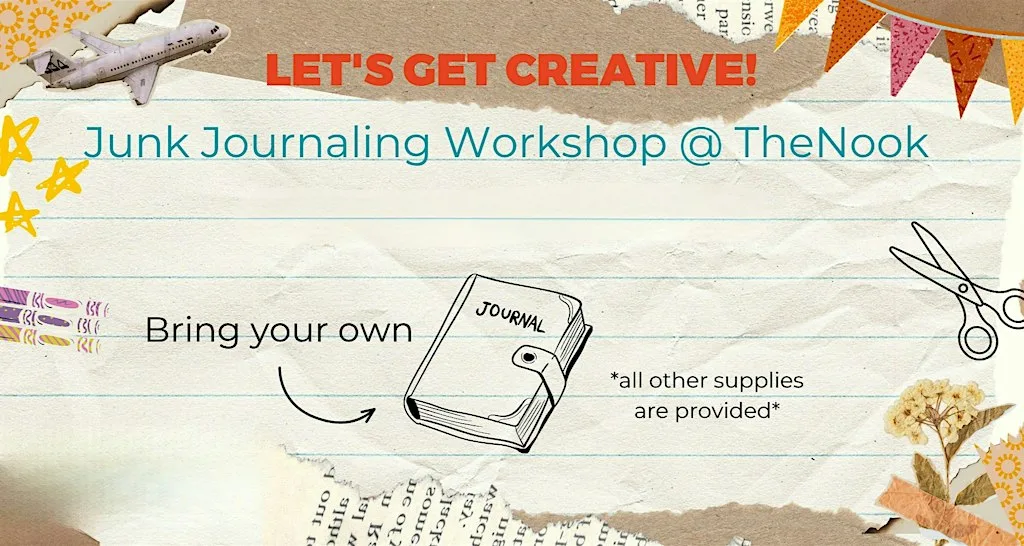 Craft Club- Junk Journaling at The Nook Aberdeen