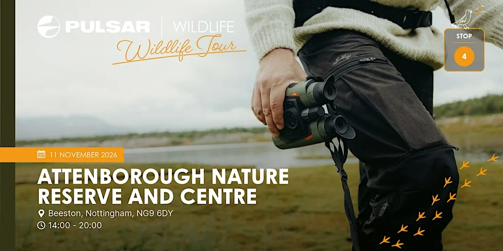 Pulsar Wildlife Tour 2026 - Stop 4: Attenborough Nature Centre at Attenborough Nature Centre