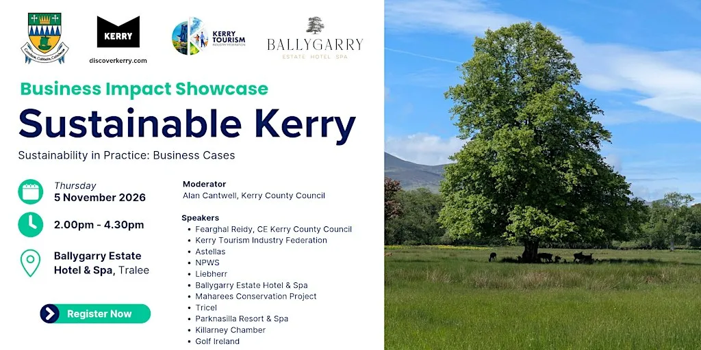 Sustainable Kerry at Ballygarry Estate Hotel and Spa