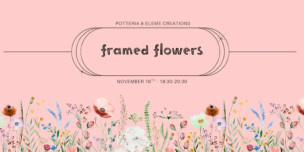 Framed flowers