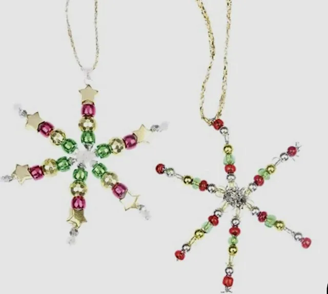 ✨ Christmas Craft Evening: Beaded Star Decorations ✨