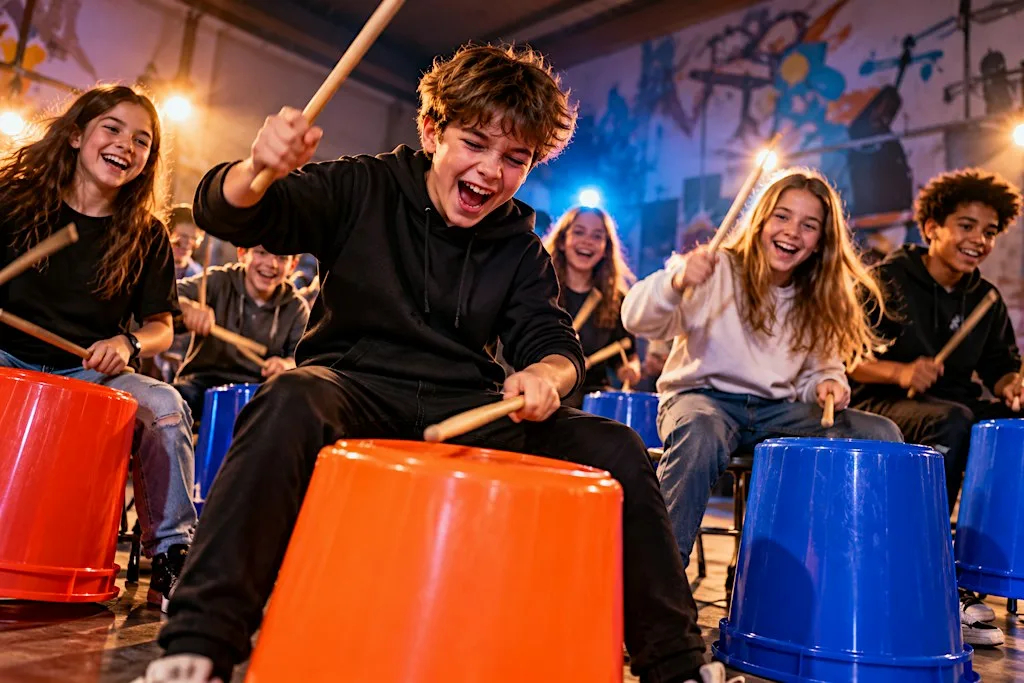 Become a Drummer in 2 Hours! | Kids' Bucket Drumming Workshop (Ages 10–14) at Windmill Hill City Farm