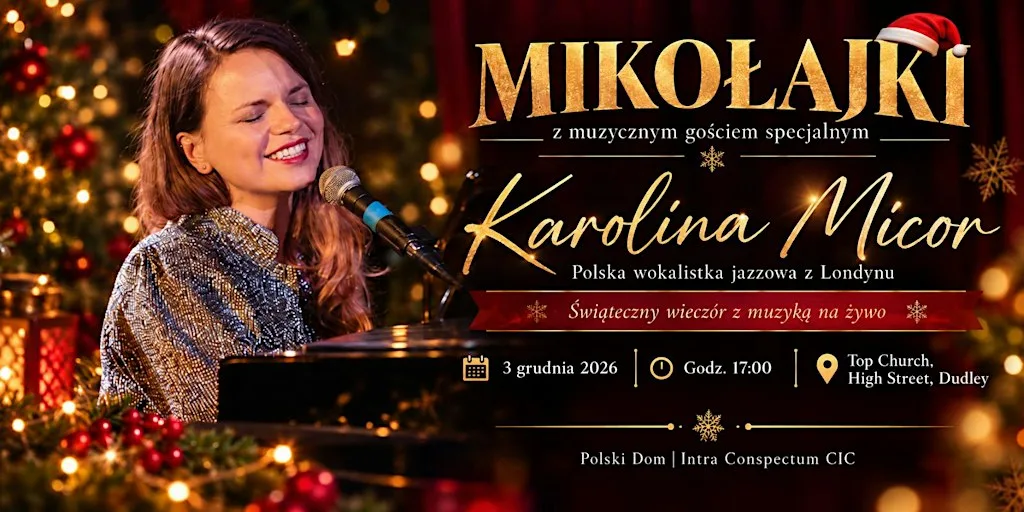 Mikołajki z Karoliną Micor – Rodzinne Spotkanie z Muzyką na Żywo at Top Church Dudley