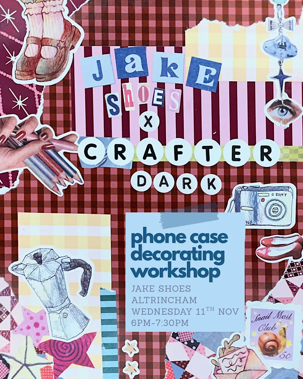 Jake Shoes x Crafter Hours - Phone Case making workshop