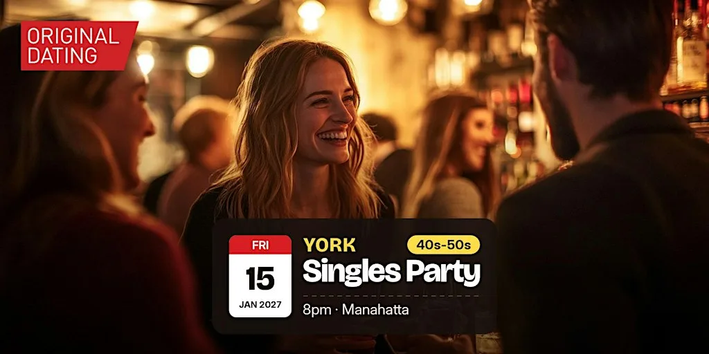 Singles Party in York @ Manahatta | 40s-50s at Manahatta York