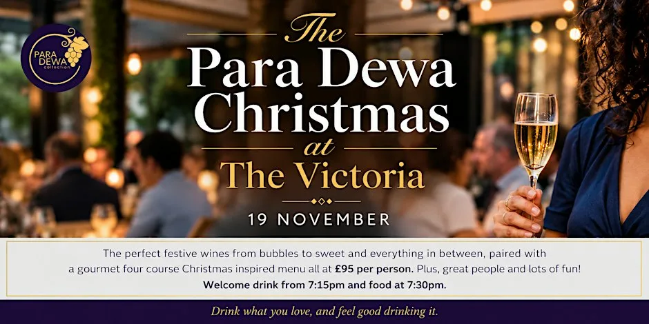 Para Dewa Christmas Collection Wine Dinner at The Victoria Institute