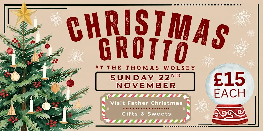 Visit Father Christmas in his magical grotto!