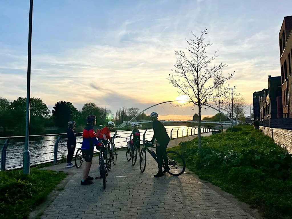 An evening ride over to Lady Bay at Nottingham Railway Station