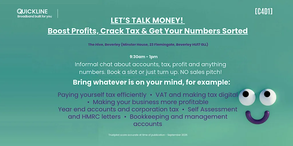 LET’S TALK MONEY! Boost Profits, Crack Tax & Get Your Numbers Sorted