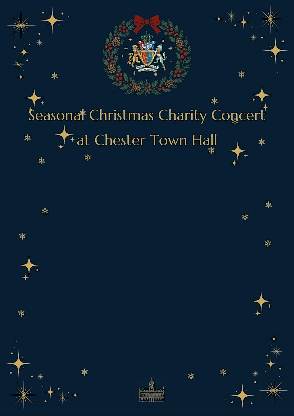 The Lord Mayor of Chester's Seasonal Charity Concert at Chester Town Hall