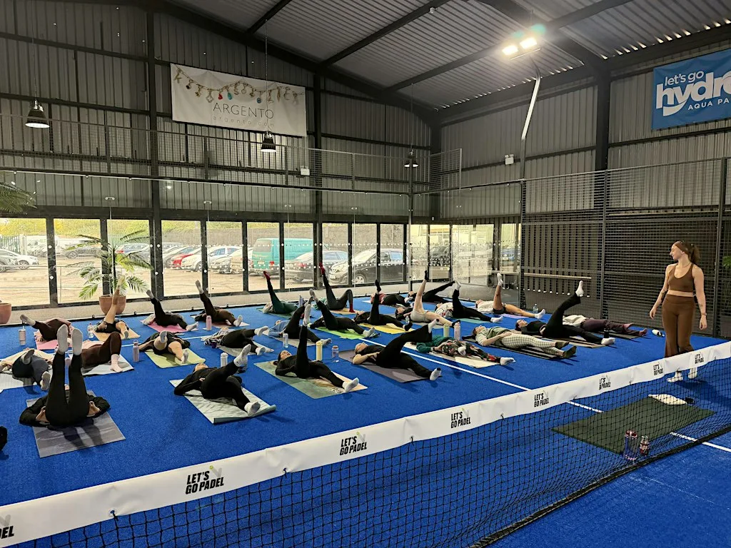 Pilates, Lattes & Padel at Lets Go Padel Sligo