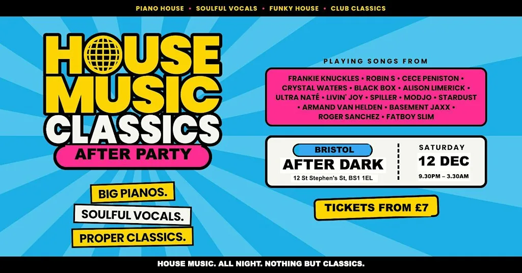 House Music Classics - After Dark Bristol