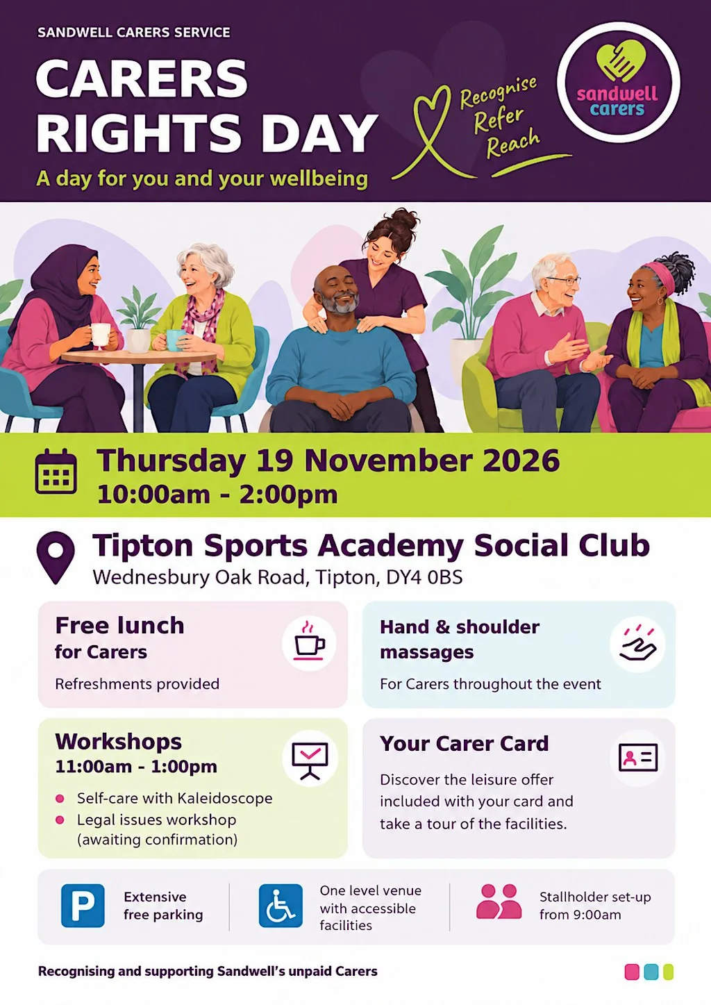 Sandwell Carers Service - Carers Rights Day 2026