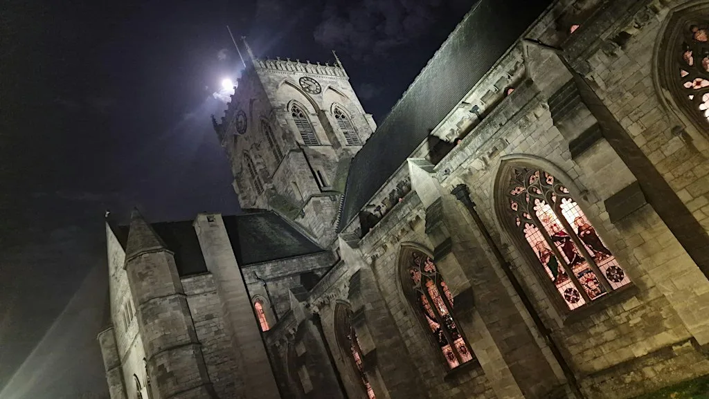 Grimsby Minster in Darkness and Light Tour at Grimsby Minster