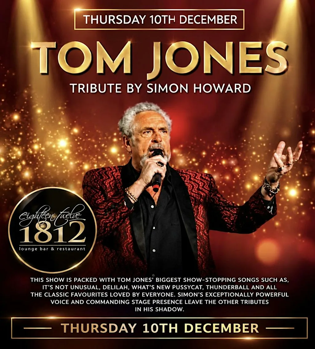 Christmas with Tom Jones at Royal Exeter Hotel