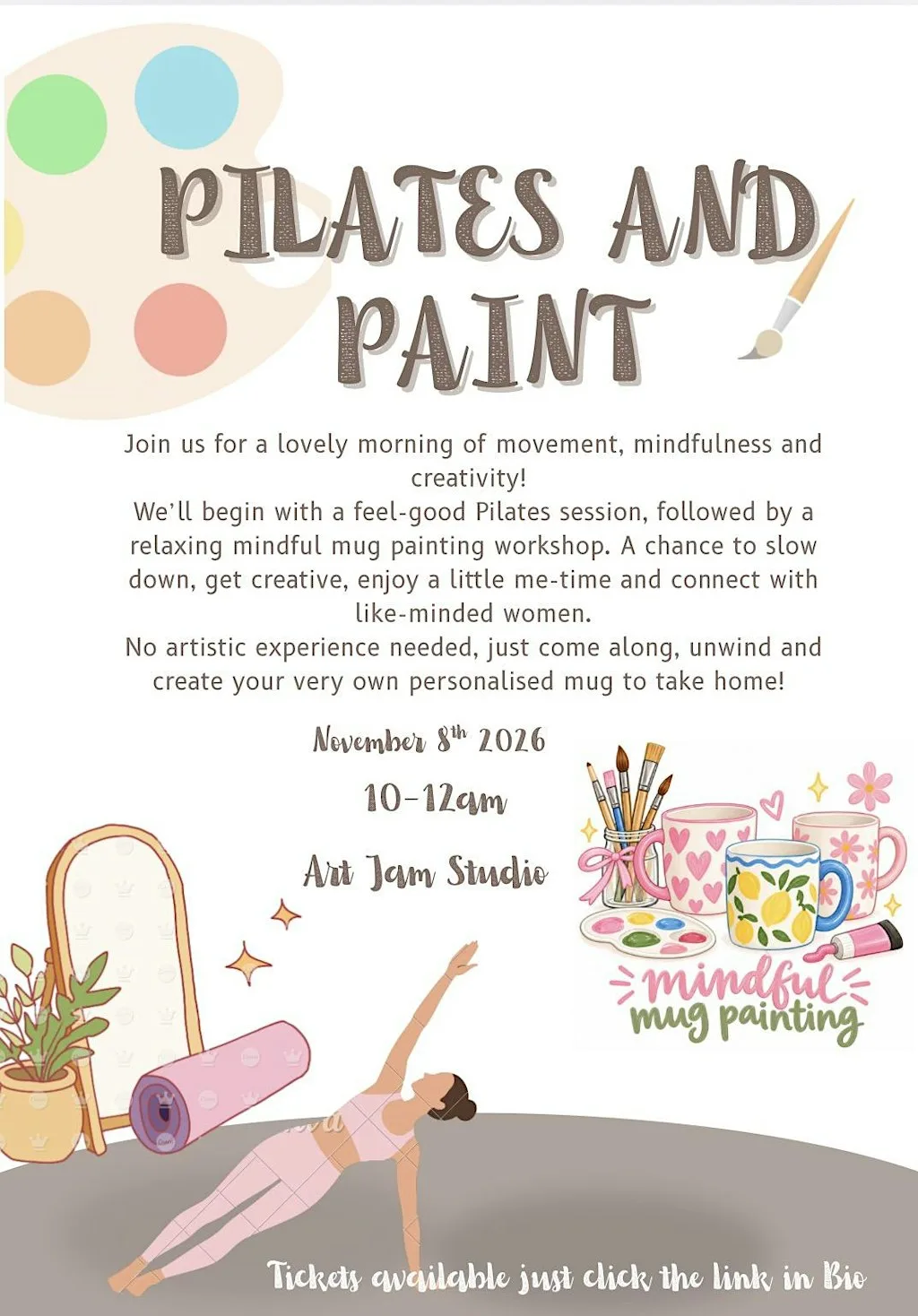 Pilates and Paint
