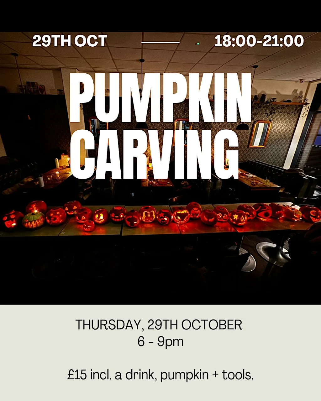 Pumpkin Carving at Avocafe