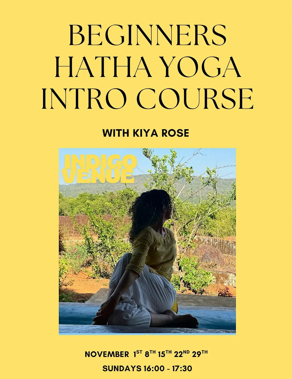 Beginners Hatha Yoga intro Course