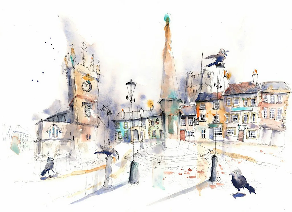 Bring your Town to Life: Urban Sketching with Tim Gomersall