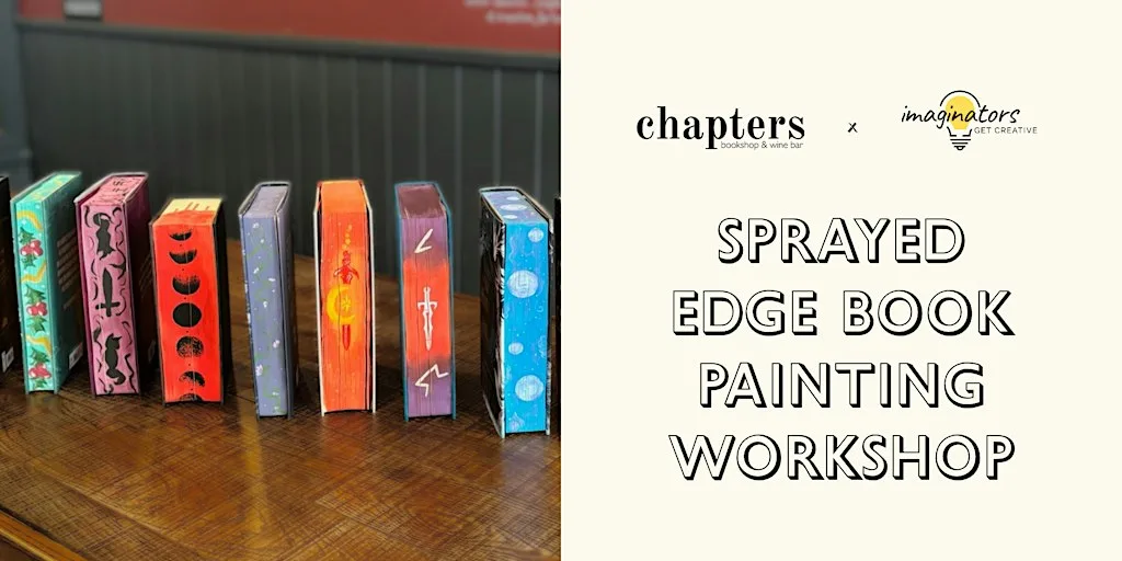 Sprayed Edge Book Painting Workshop