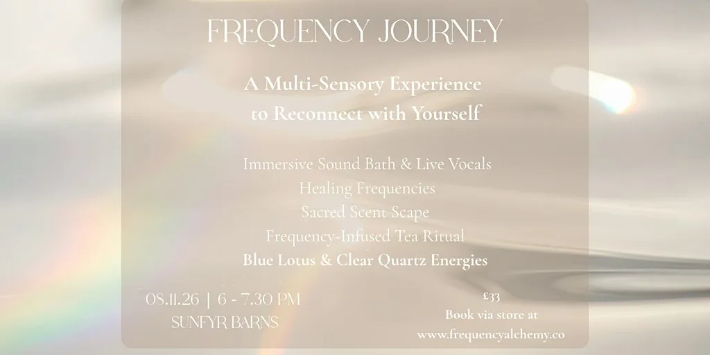 Immersive Frequency Journey - Multi-sensory Sound Bath