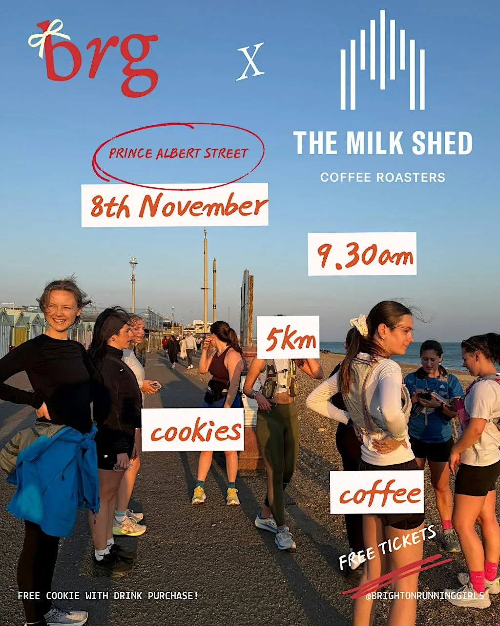 BRG X MILK SHED RUN at The Milk Shed - Prince Albert Street
