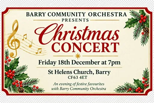 Barry Community Orchestra | Christmas Concert